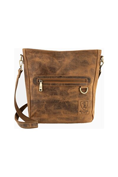 Berliner Bags Siena Vintage Genuine Leather Women's Shoulder and Crossbody Bag