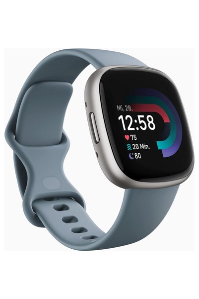 Fitbit Versa 4, Entegre GPS, 6+ Gün Pil ve 50 m Suya Dayanıklı Akıllı Saat