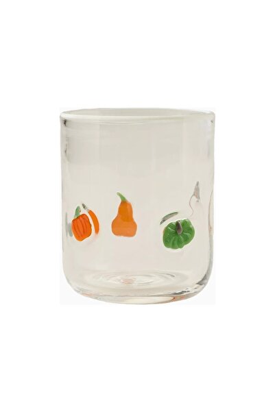 Anthropologie The Icon Handmade Bead Detailed Glass Juice Cup