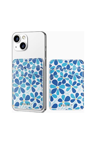 VULKIT Rfid Protected Unisex Adhesive Phone Card Holder