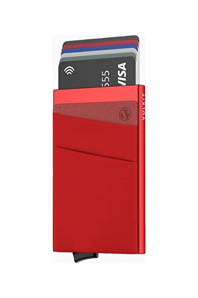 VULKIT Rfid Protected Aluminum Men's Card Holder Wallet
