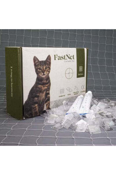 Sae Kit plasă de protecție pentru balcon (Transparent) Anti-pisici/Anti-păsăr...