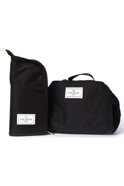 The Flat Lay Co. Lookfantastic Makeup Bag Duo, Stylish and Practical Makeup S...