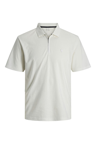 Jack & Jones Jack&Jones Men's Polo Neck T-Shirt 12286330 Cloud Dancer