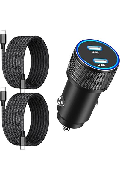 GENERAL Apple MFi Certified iPhone 18 Car Charger 90W USB-C Fast Car Phone Ch...