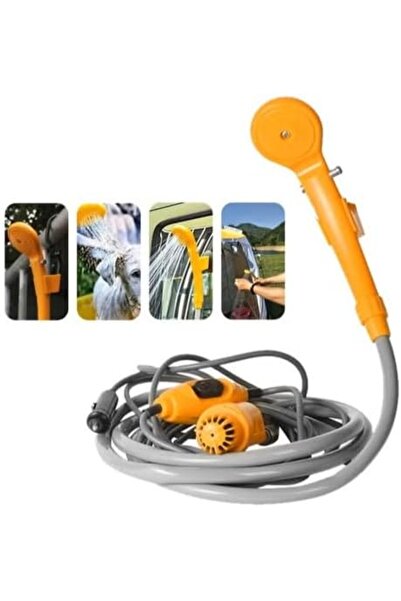 Generic Portable Shower DX3612, 60W, 2M Pipe, 12V Car Lighter Socket 5M Wire ...