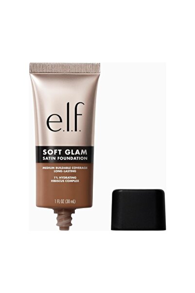 ELF E.L.F Soft Glam Satin Foundation, Medium Coverage, Breathable and Long-La...