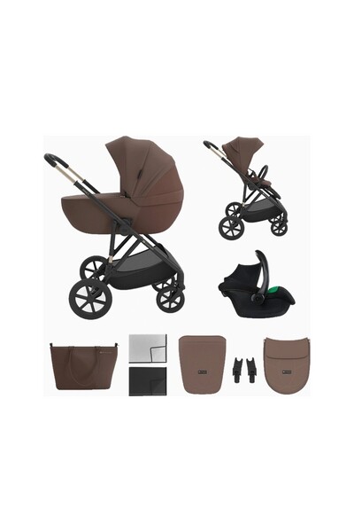 Kinderkraft PRIME 3 3in1 Bebek Arabası Çok Fonksiyonlu