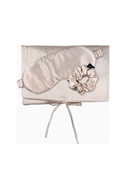 AILORIA Travel Set Beauty M, Bag, Sleeping Mask, and Hair Clip Made from 100%...