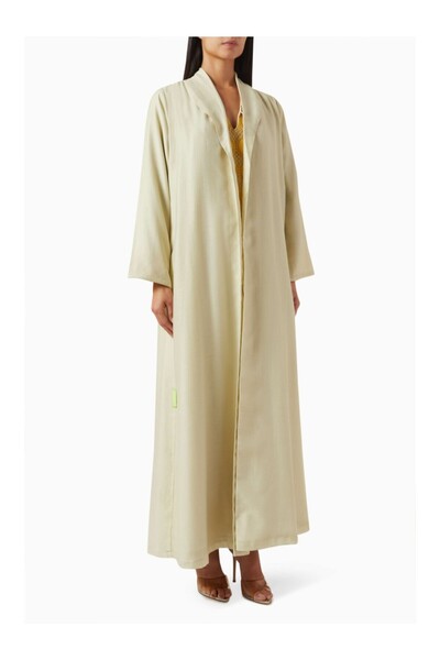 Hessa Falasi Capture Elegance with Comfortable Cotton Cut Abaya Designs