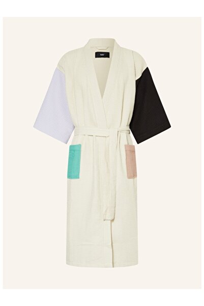HAY Unisex Kimono Waffle 125 cm Shawl Collar Double Loop Belt