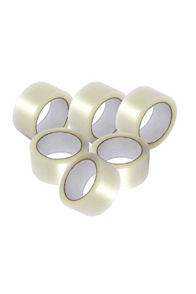 OXFORD HOME Oxford Silent Αυτοκόλλητη Διαφανής Ταινία Συσκευασίας, Σετ 6 τεμα...