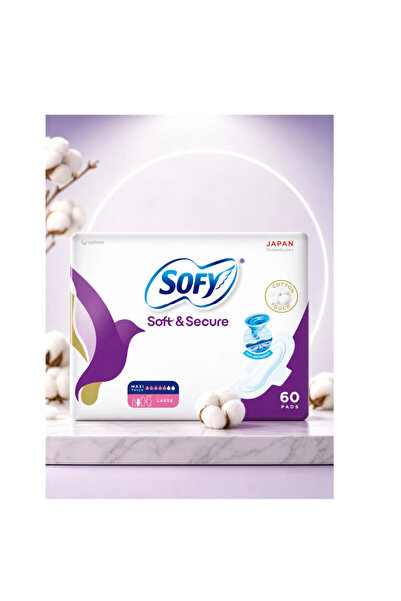 sofy أجنحة طويلة نحيفة 60 قطعة
