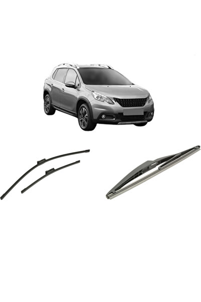 Bosch Σετ 3 υαλοκαθαριστήρων PEUGEOT 2008 I Van (CU_) 2018-2019, για παρμπρίζ...