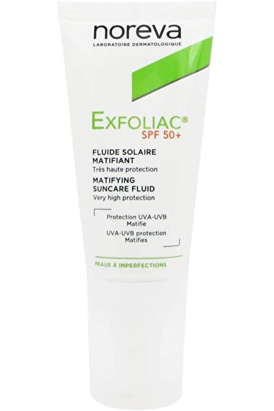 Noreva Exfoliac Matifying Suncare Fluid Spf50+ 40ml
