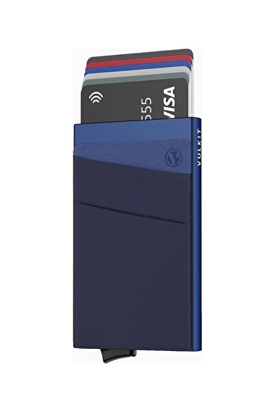 VULKIT Rfid Protected Aluminum Men's Card Holder Wallet