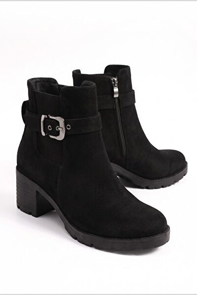 YUUN Janet Kenari Rubber Zippered Ankle Boots
