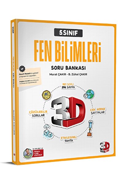 3D Yayınları 5. Sınıf Fen Bilimleri Soru Bankası