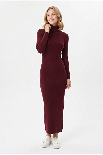 Şeker Portakalım Women's High-Necked, Long-Sleeved, Stylish, Casual Knitwear ...