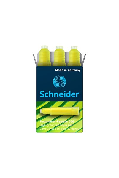 SCHNEIDER Пълнител за жълт хайлайтър Maxx115