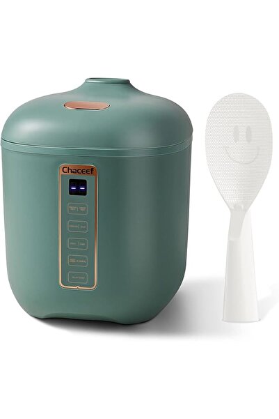 GENERAL CHACEEF Mini Rice Cooker 2-Cups Uncooked, 1.2L Portable Non-Stick Sma...