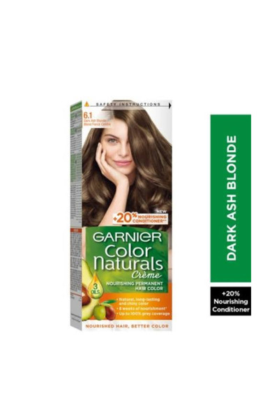 Garnier Color Naturals Hair Dye-Dark Ash Blonde 6.1