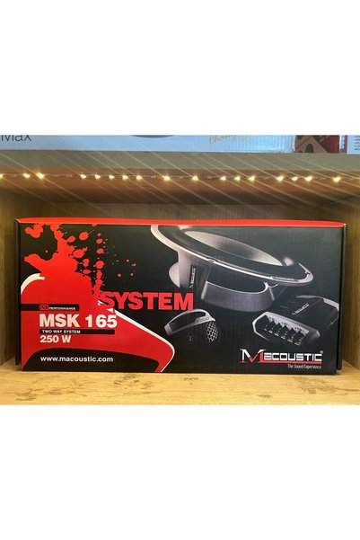 Genel Markalar MACOUSTİC MSK165 16 CM KOMPONENT MİD TAKIMI