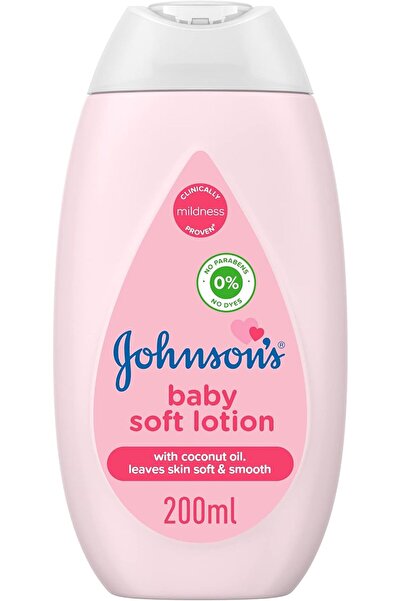 Johnson's Baby Lotion 24 hour skin nourishment enriched with coconut oil desi...