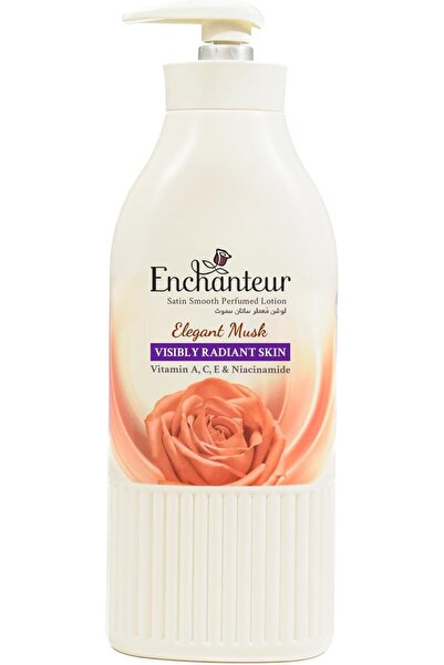 ENCHANTEUR Satin Smooth Elegant Musk Lotion - 500ml Bottle | Lavish Hydration...
