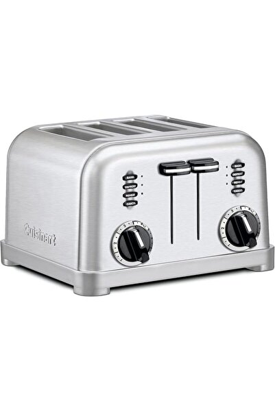 Cuisinart 4 Slice Toaster Oven, Brushed Stainless, CPT-180P1