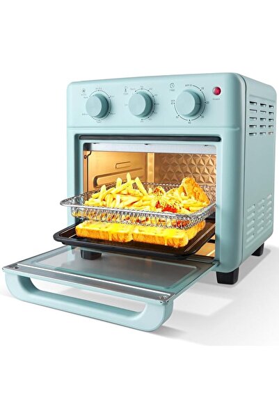 GENERAL Novaspark Air Freyer Toaster Combo, Retro Convection Oven Countertop,...