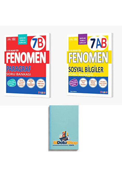 Fenomen Yayıncılık FENOMEN 7 SOSYAL BİLGİLER (A-B)- PARAGRAF (B) SORU BANKASI...