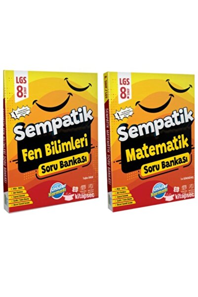 Ünlüler Karması 8. Sınıf LGS Sempatik Matematik ve Fen Bilimleri Soru Bankası...
