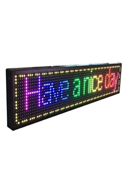 odjas Reclama Luminoasa 100 x 40 cm, LED RGB, Vizualizare 120°, Temperatura, ...