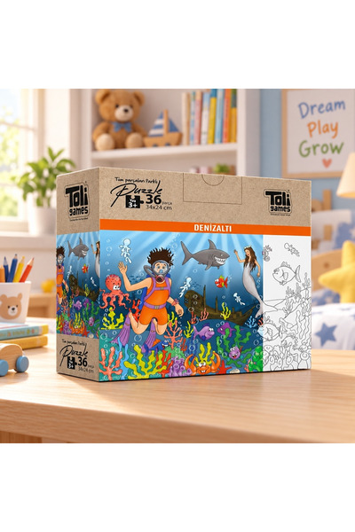 Denizaltı - 36 Parça Puzzle