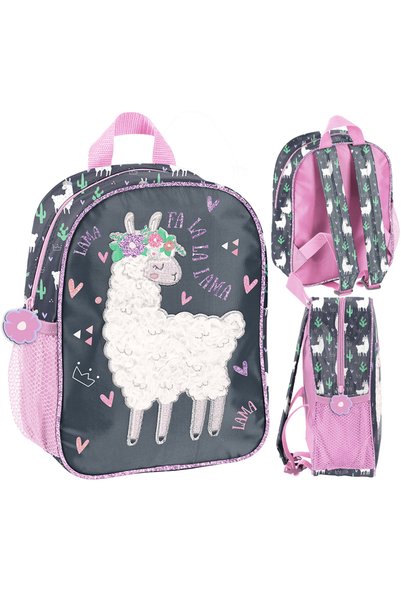 PASO Rucsac de grădiniță Lama pentru fete
