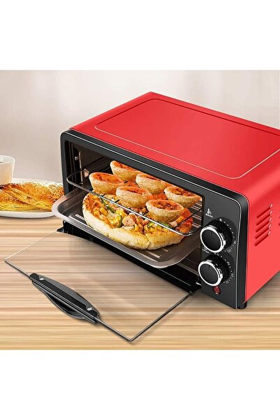 GENERAL 12L Mini Countertop Electric Toaster Oven Baking Making Oven Multifun...