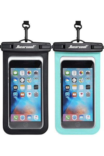 Hiearcool Universal Waterproof Phone Pouch, Waterproof Phone Case Compatible ...