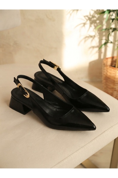 Zerenyus Zrct5 - Exclusive 5cm Pointed Toe Heeled Shoes Black