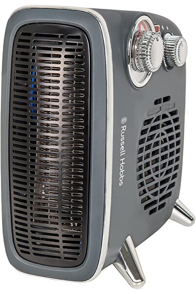 RUSSELL HOBBS 1800W/1.8KW Electric Heater, Retro Horizontal/Vertical Fan Heat...