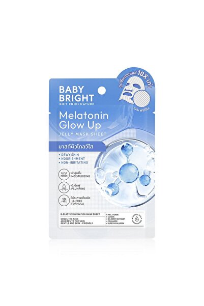 Baby Bright Melatonin Brightening Jelly Mask, 25g,