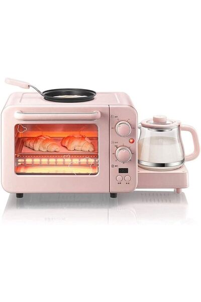 GENERAL Oven 8L Toaster Oven, Breakfast Maker Station, Multifunctional Breakf...