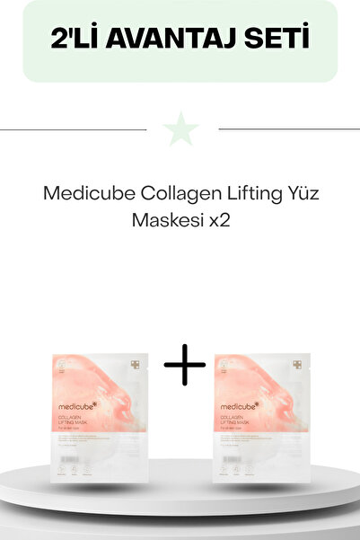 Medicube Collagen Lifting Yüz Maskesi İkili Set