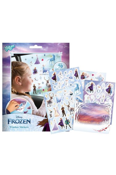 Totum Autocolante reutilizabile pentru ferestre Frozen