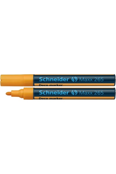 SCHNEIDER Liquid chalk marker 2-3 mm Deco 265 orange