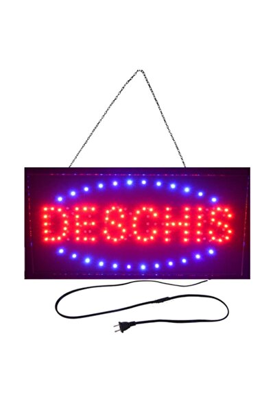 odjas Reclama luminoasa Ledstar LED, Deschis, de interior, 48 x 25cm