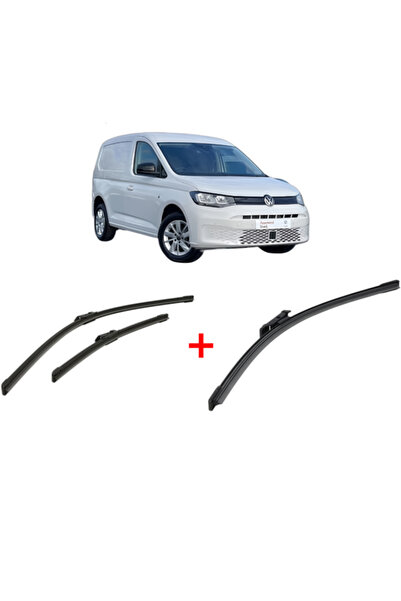 Bosch Set of 3 wipers Volkswagen CADDY V MPV (SBB, SBJ) 2020-2024, for windsh...