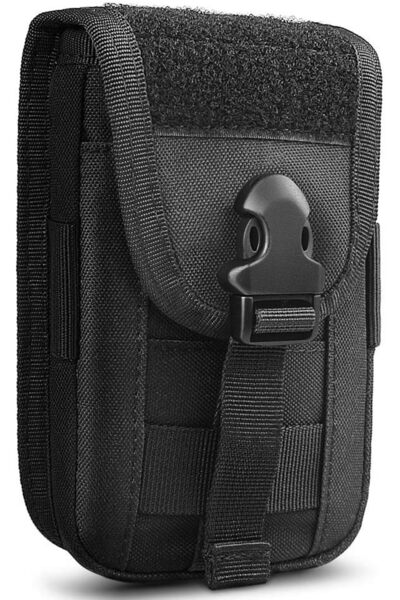 GENERAL Tactical Phone Pouch, 1000D Molle Tactical Waist Pouch Waterproof Pur...