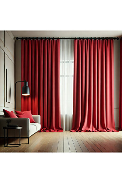 ArasyaHome Διαμαντένια Κουρτίνα Συσκότισης 90% Ροζ Μπορντό