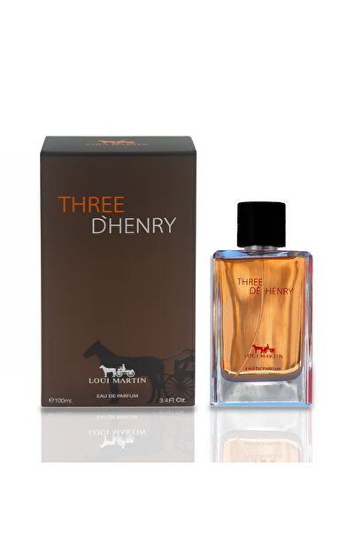 loui martin Three De Henry Eau De Parfum 100ml | Long-Lasting Fragrance